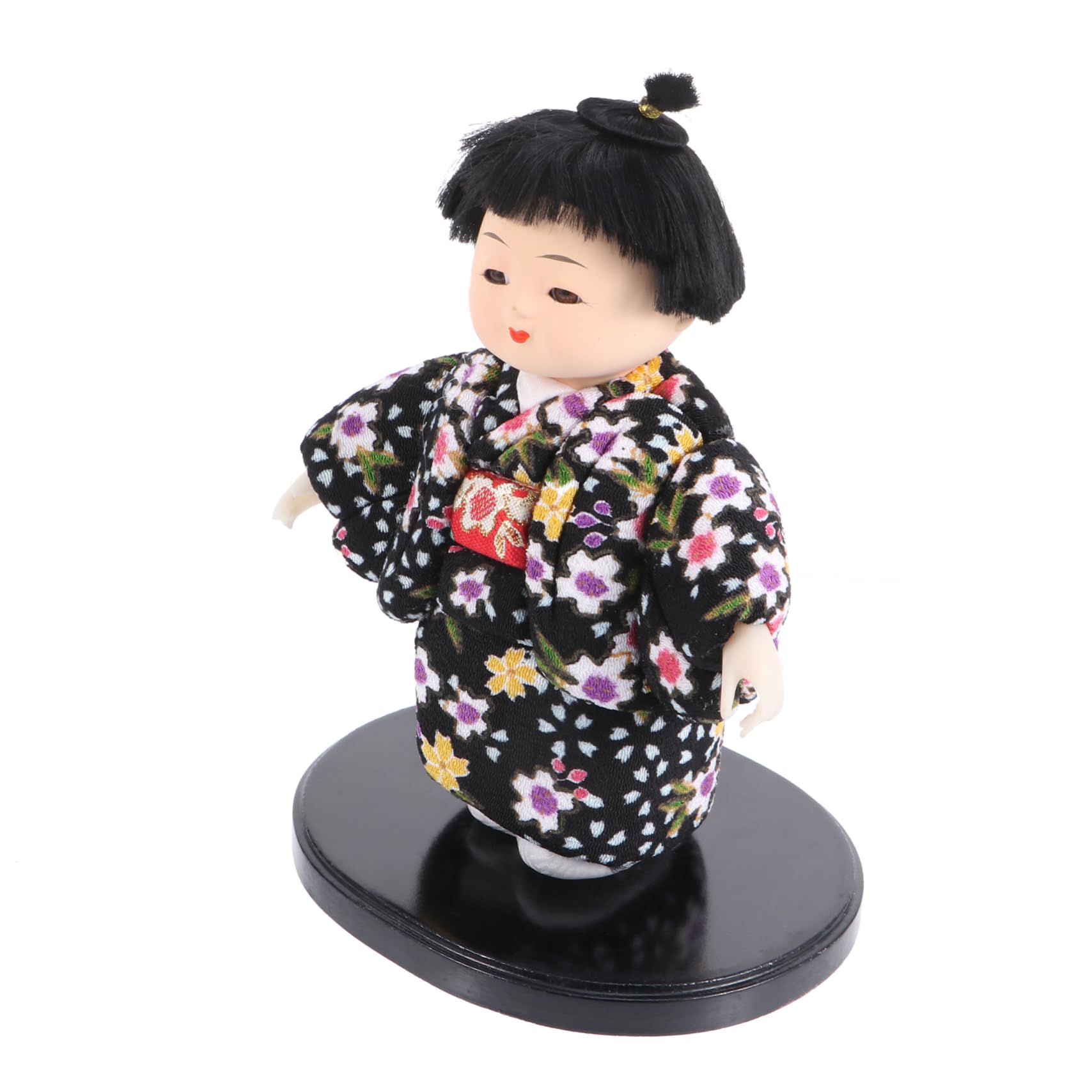 こけし　日本人形　置物　 Amazon.co.jp: Toyvian 日本の人形 人形 子供 木製 木 子供 装飾